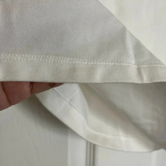 Tory Burch Performance Pleated Collar Sleeveless Polo - Picture 5 of 5